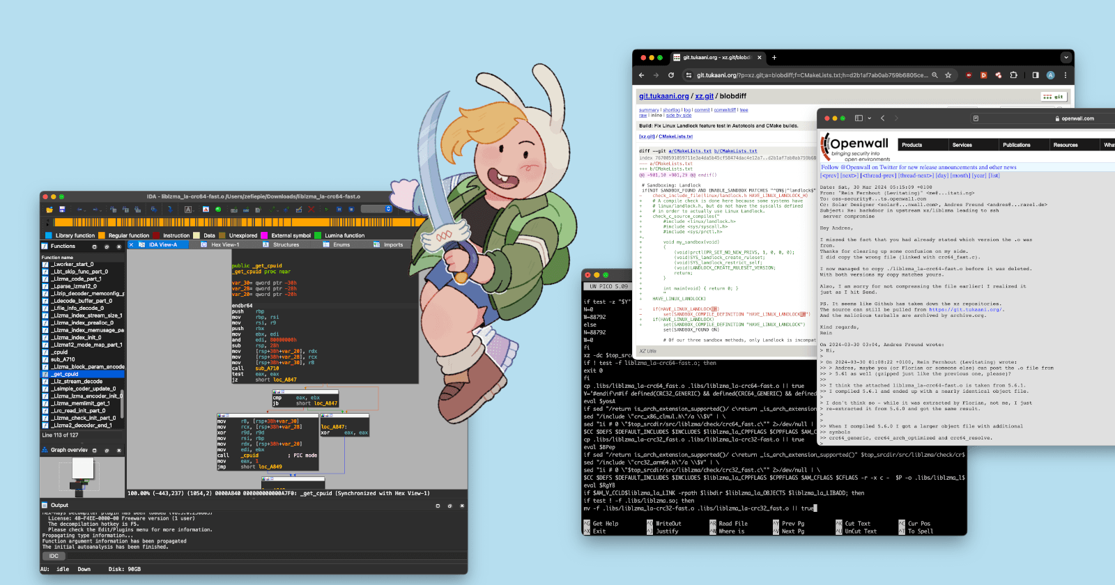 Dissecting the xz-utils Backdoor